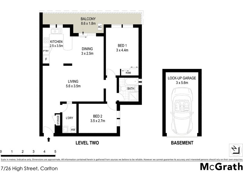 7/26 High Street, Carlton NSW 2218 Floorplan