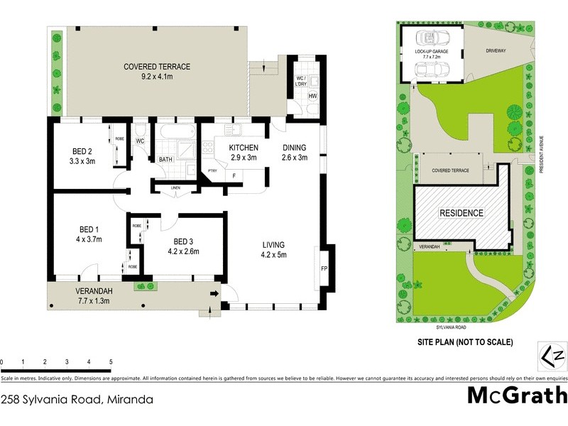 258 Sylvania Road, Miranda NSW 2228 Floorplan