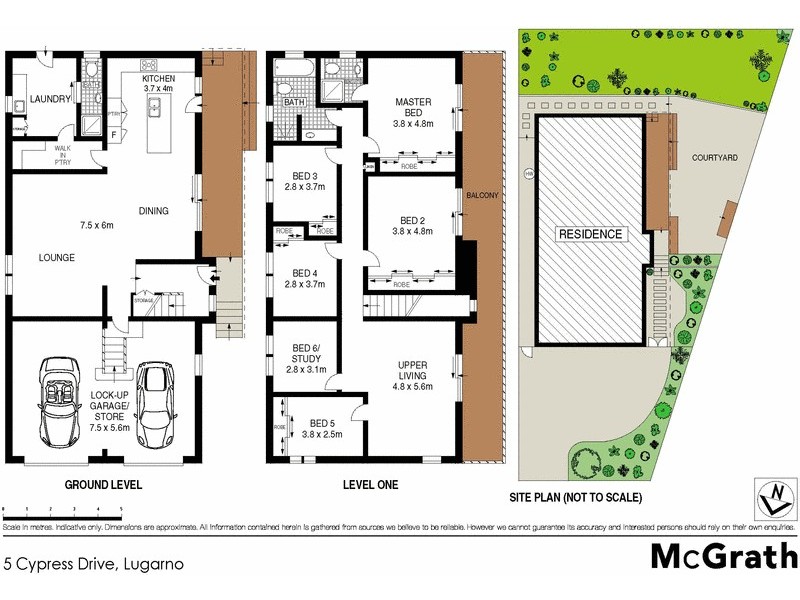 5 Cypress Drive, Lugarno NSW 2210 Floorplan