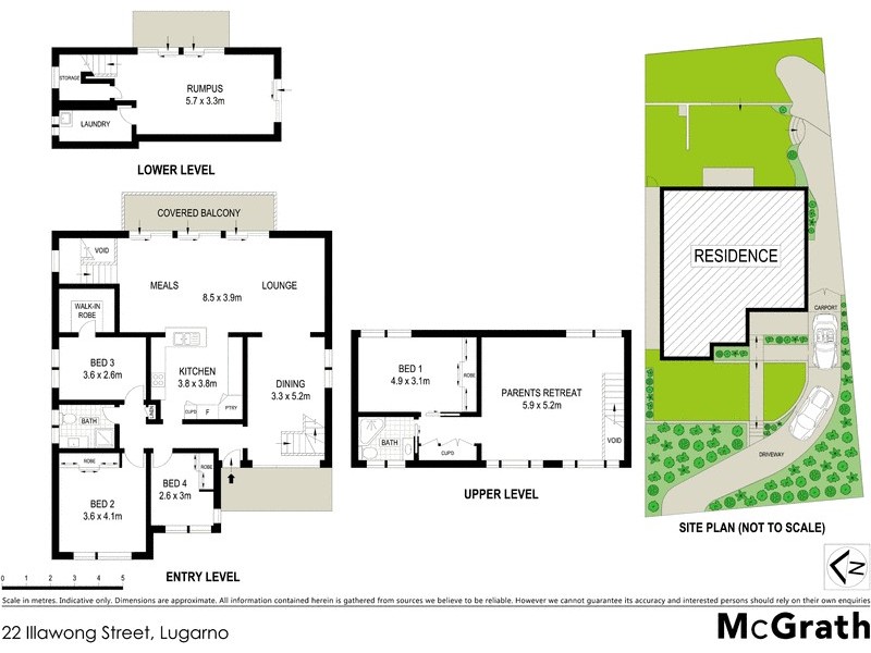 22 Illawong Street, Lugarno NSW 2210 Floorplan