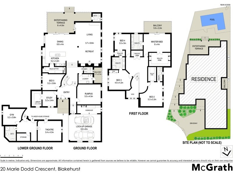 20 Marie Dodd Crescent, Blakehurst NSW 2221 Floorplan