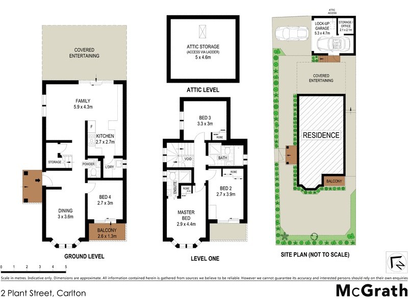 2 Plant Street, Carlton NSW 2218 Floorplan