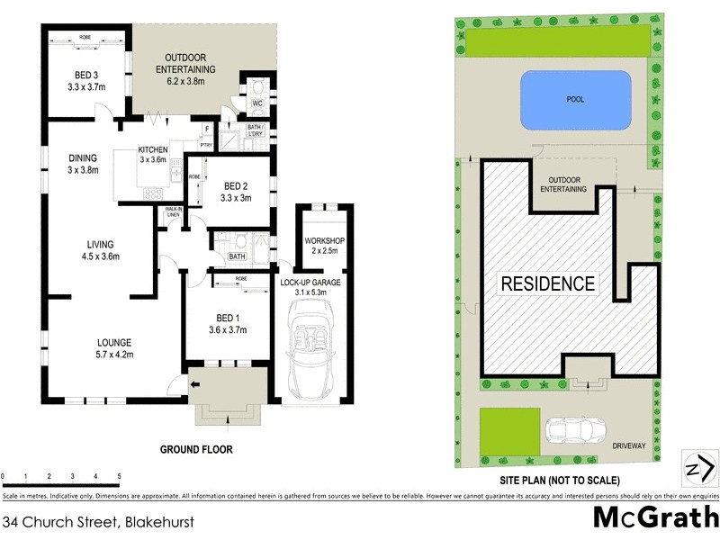 34 Church Street, Blakehurst NSW 2221 Floorplan