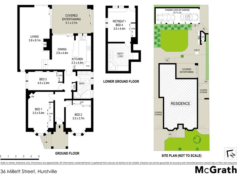 36 Millett Street, Hurstville NSW 2220 Floorplan