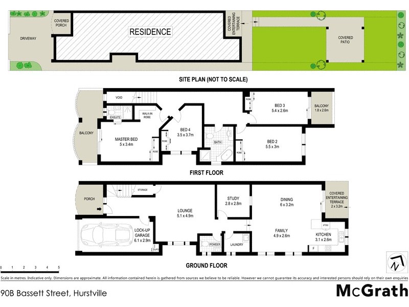 90B Bassett Street, Hurstville NSW 2220 Floorplan