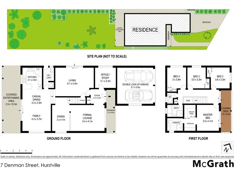 7 Denman Street, Hurstville NSW 2220 Floorplan