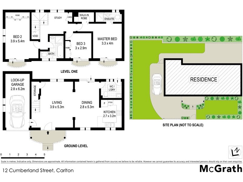 12 Cumberland Street, Carlton NSW 2218 Floorplan
