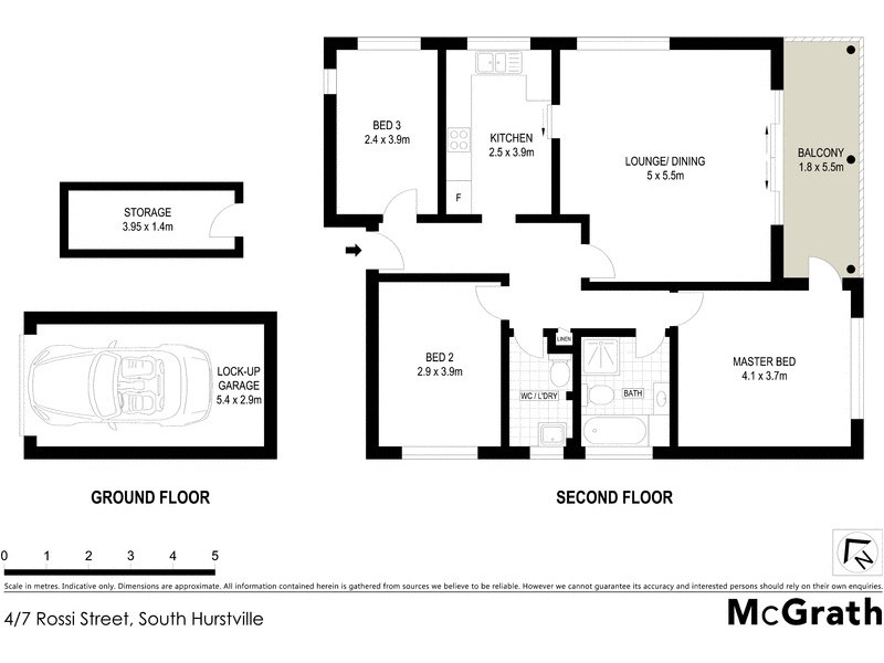 4/7 Rossi Street, South Hurstville NSW 2221 Floorplan