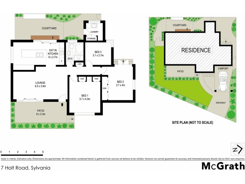 7 Holt Road, Sylvania NSW 2224 Floorplan