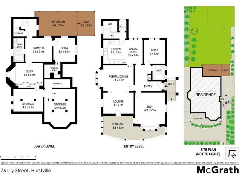 76 Lily Street, Hurstville NSW 2220 Floorplan