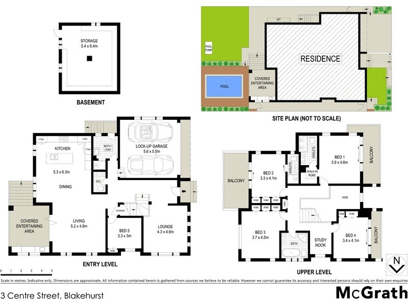 3 Centre Street, Blakehurst NSW 2221 Floorplan