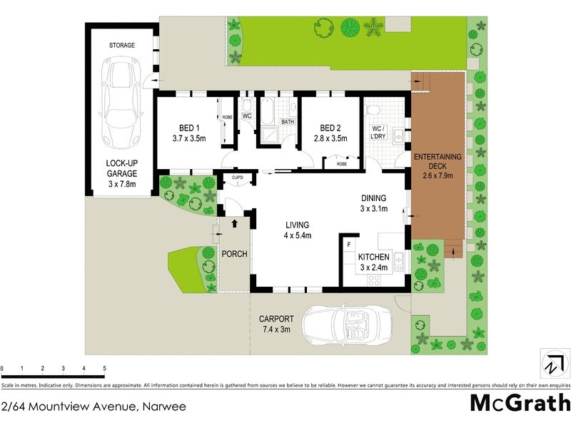 2/64 Mountview Avenue, Narwee NSW 2209 Floorplan