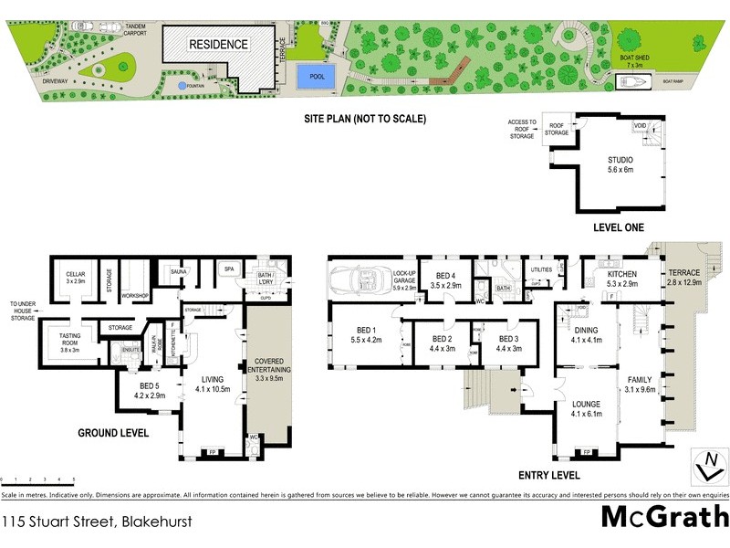 115 Stuart Street, Blakehurst NSW 2221 Floorplan