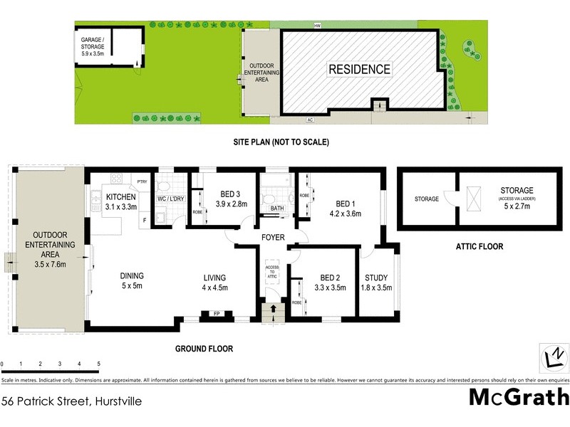 56 Patrick Street, Hurstville NSW 2220 Floorplan