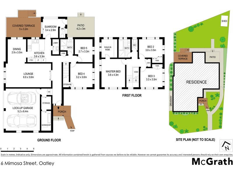 6 Mimosa Street, Oatley NSW 2223 Floorplan