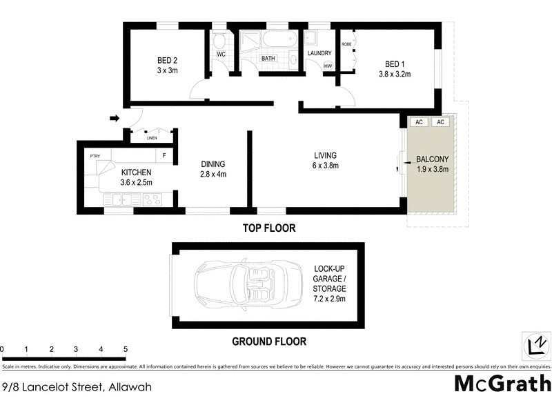 9/8 Lancelot Street, Allawah NSW 2218 Floorplan