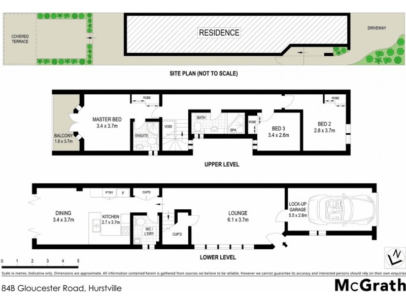84B Gloucester Road, Hurstville NSW 2220 Floorplan