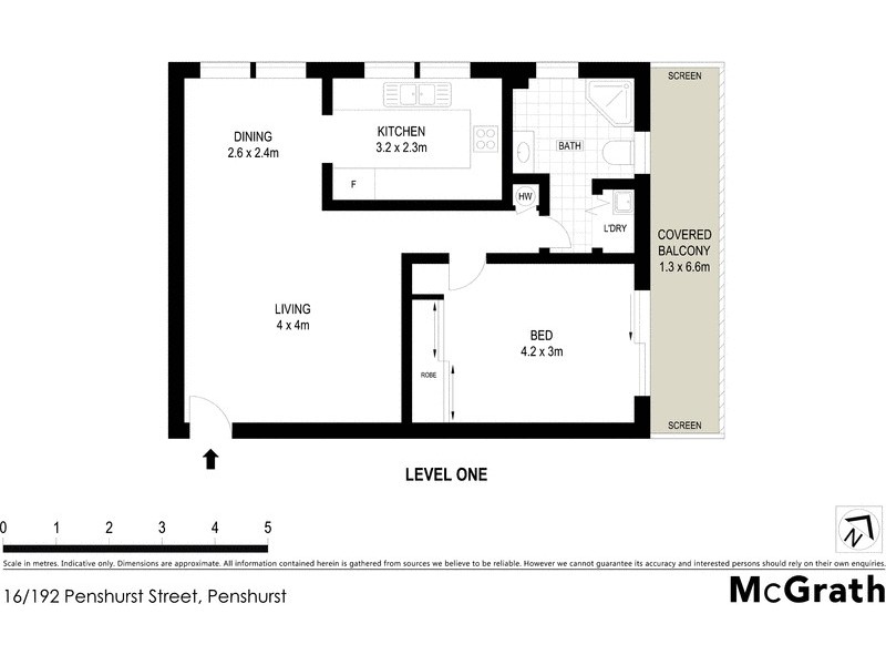 16/192 Penshurst Street, Penshurst NSW 2222 Floorplan