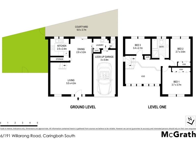 6/191 Willarong Road, Caringbah South NSW 2229 Floorplan