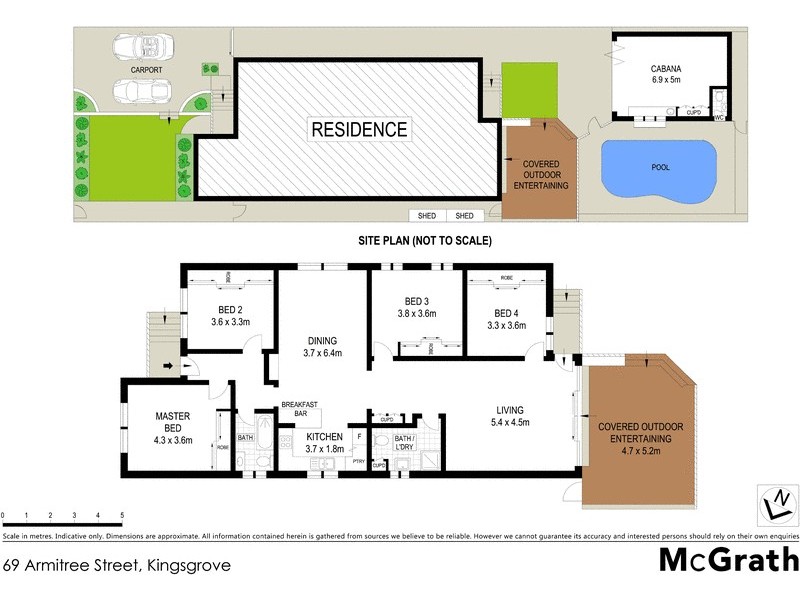 69 Armitree Street, Kingsgrove NSW 2208 Floorplan