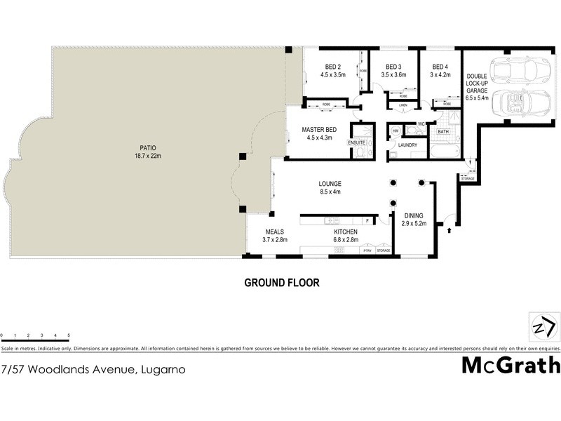 7/57 Woodlands Avenue, Lugarno NSW 2210 Floorplan