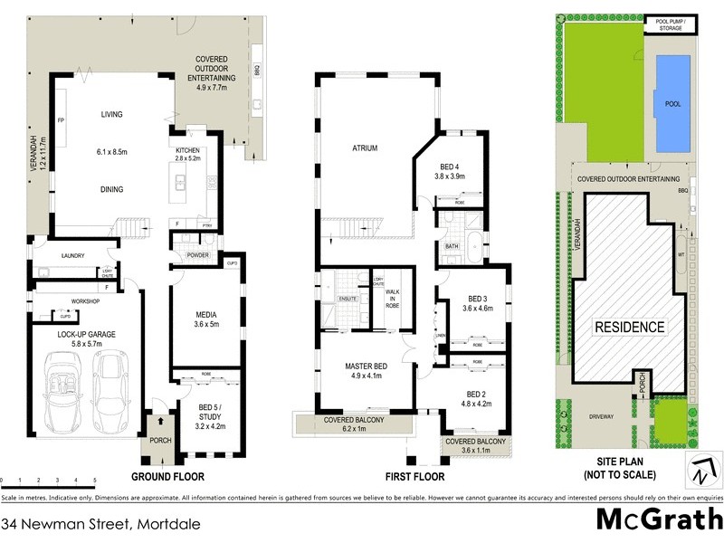 34 Newman Street, Mortdale NSW 2223 Floorplan