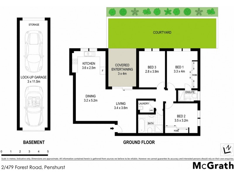 2/479 Forest Road, Penshurst NSW 2222 Floorplan