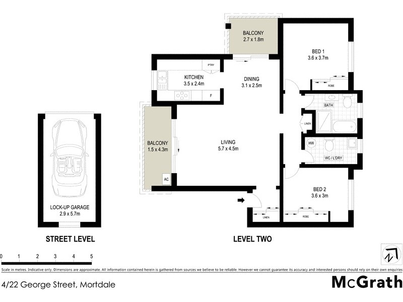 4/22 George Street, Mortdale NSW 2223 Floorplan