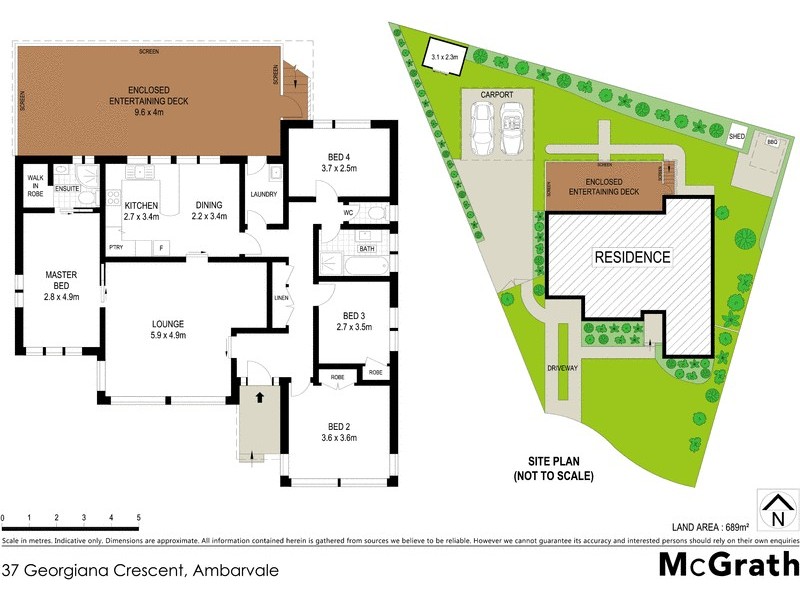 37 Georgiana Crescent, Ambarvale NSW 2560 Floorplan