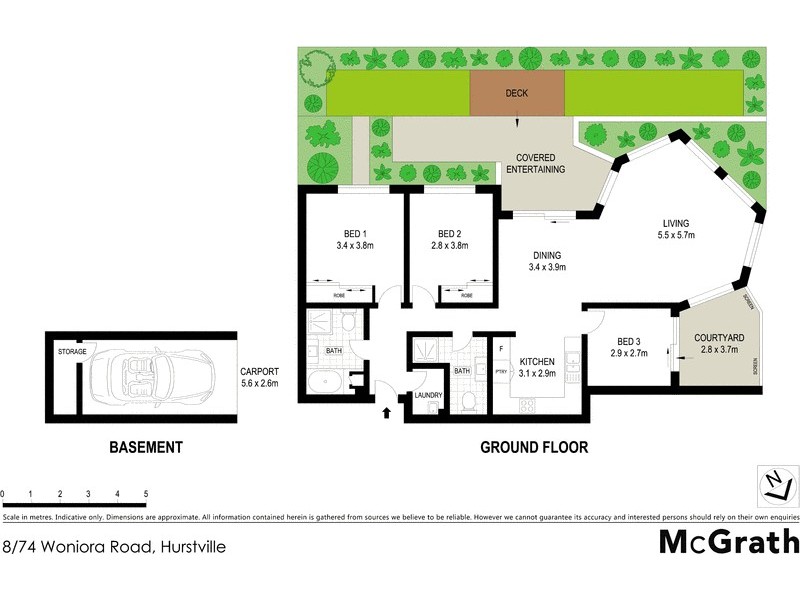 8/74 Woniora Road, Hurstville NSW 2220 Floorplan