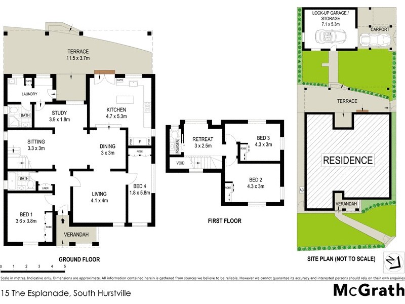 15 The Esplanade, South Hurstville NSW 2221 Floorplan