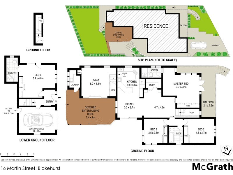 16 Martin Street, Blakehurst NSW 2221 Floorplan