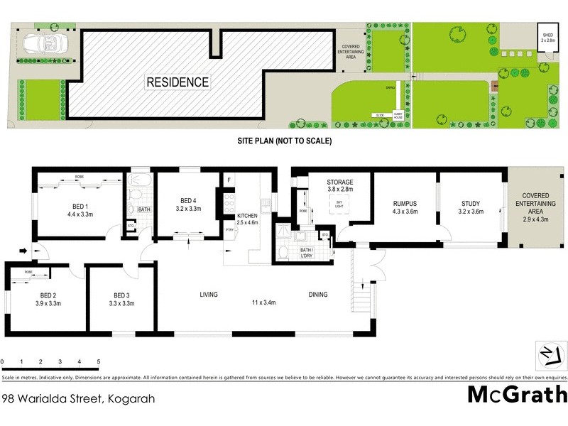 98 Warialda Street, Kogarah NSW 2217 Floorplan