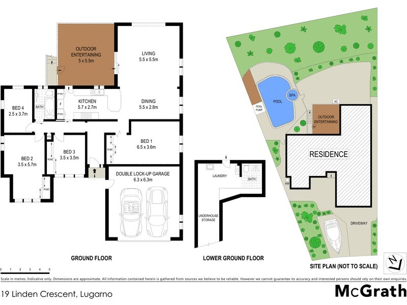 19 Linden Crescent, Lugarno NSW 2210 Floorplan
