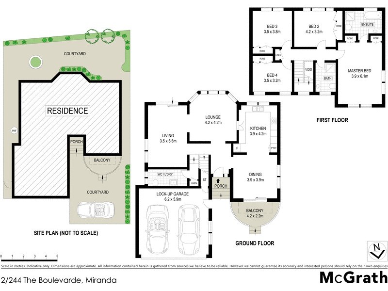 2/244 The Boulevarde, Miranda NSW 2228 Floorplan