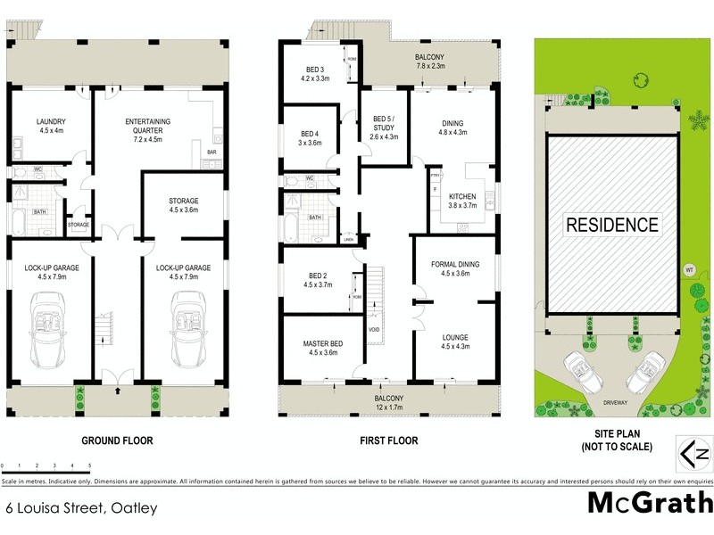 6 Louisa Street, Oatley NSW 2223 Floorplan
