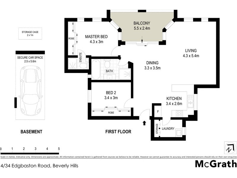 4/34 Edgbaston Road, Beverly Hills NSW 2209 Floorplan