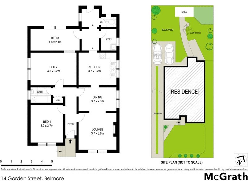 14 Garden Street, Belmore NSW 2192 Floorplan