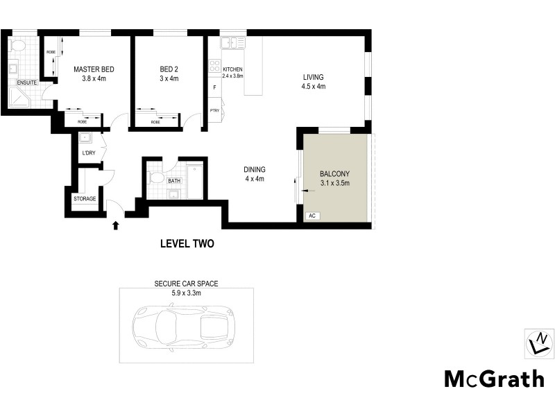 7/13 Princes Highway, Kogarah NSW 2217 Floorplan