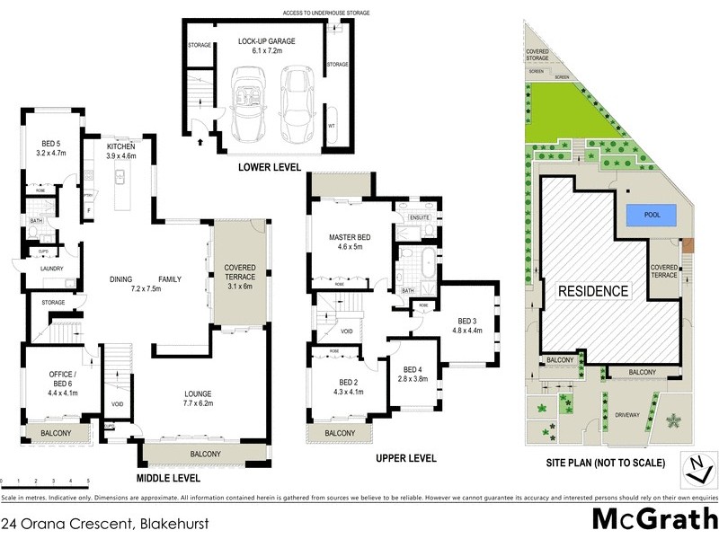 24 Orana Crescent, Blakehurst NSW 2221 Floorplan