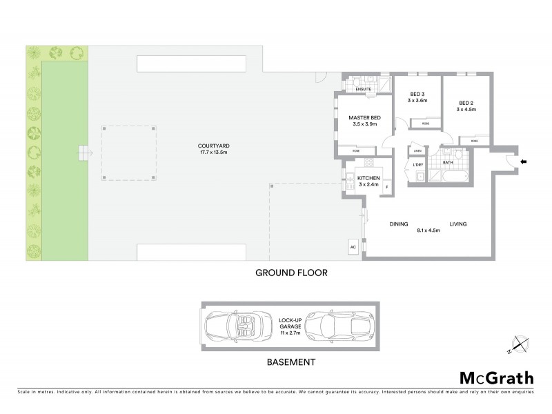 1/24 The Avenue, Hurstville NSW 2220 Floorplan