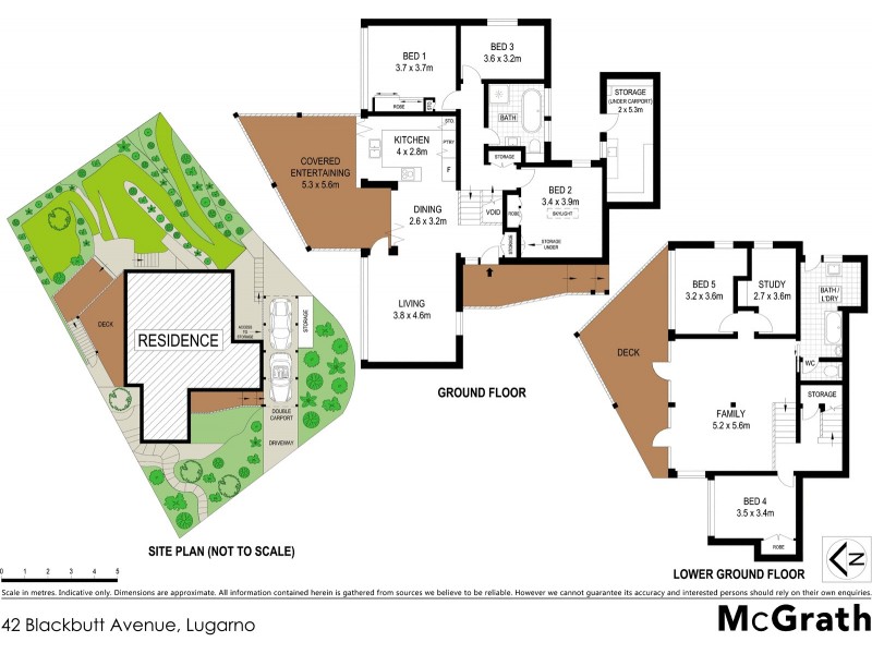 42 Blackbutt Avenue, Lugarno NSW 2210 Floorplan