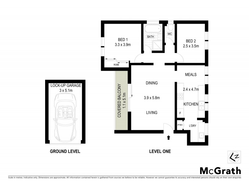 5/20 Merton Street, Sutherland NSW 2232 Floorplan