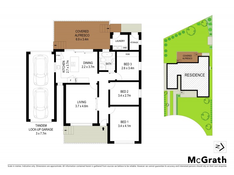 6 Bell Avenue, Beverly Hills NSW 2209 Floorplan
