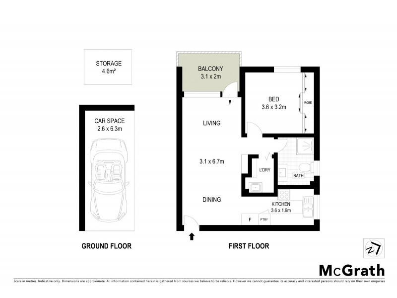 4/31 Queens Road, Brighton-le-sands NSW 2216 Floorplan