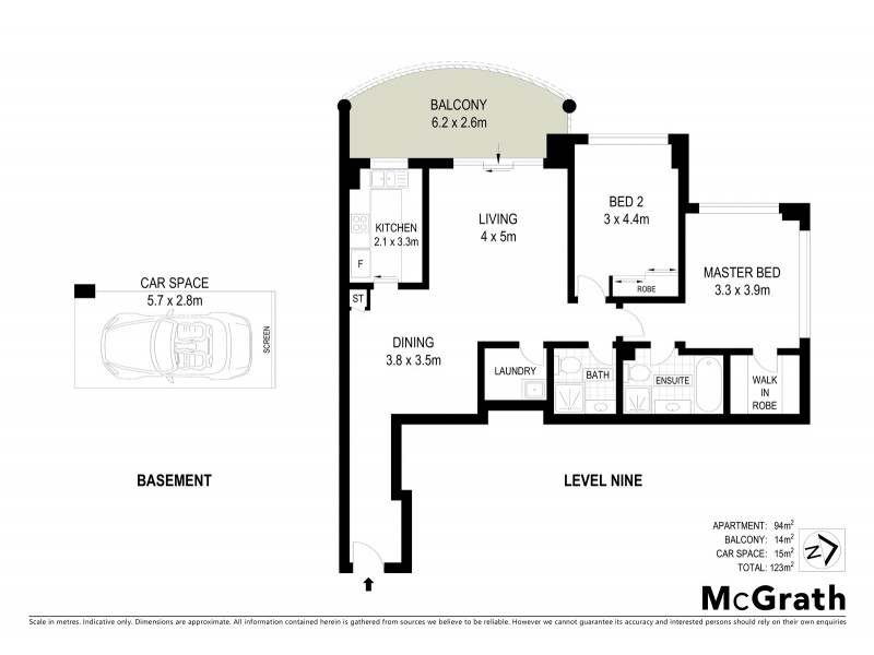 57/2 Ashton Street, Rockdale NSW 2216 Floorplan