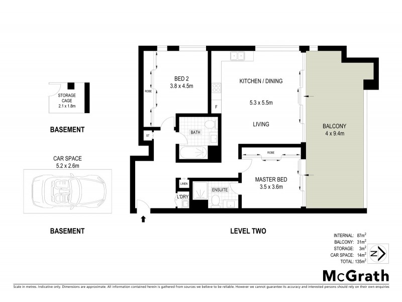 201/101 Forest Road, Hurstville NSW 2220 Floorplan