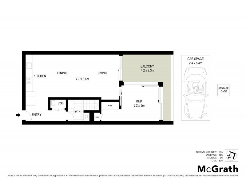 102/8 Princess Street, Brighton-le-sands NSW 2216 Floorplan