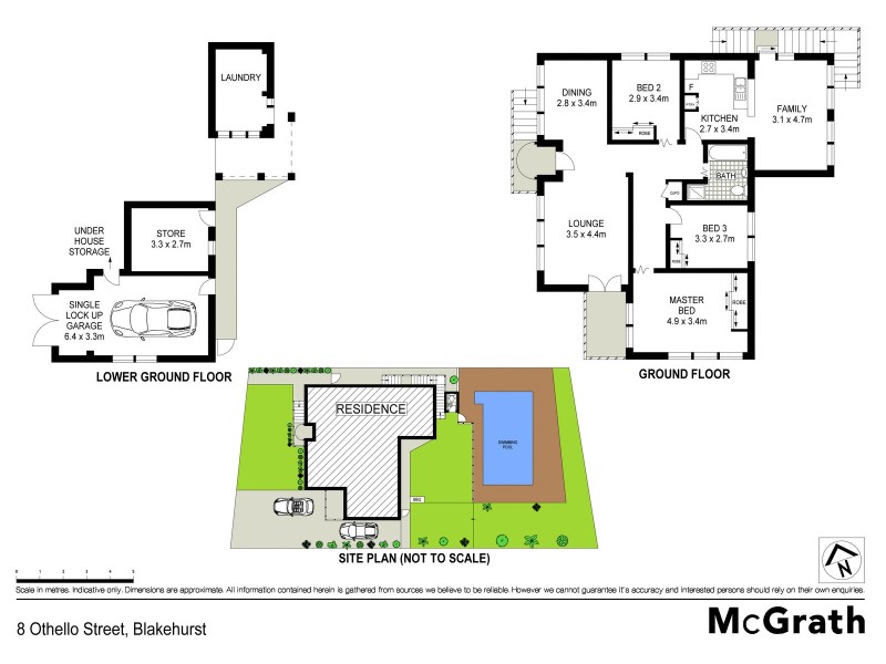 8 Othello Street, Blakehurst NSW 2221 Floorplan