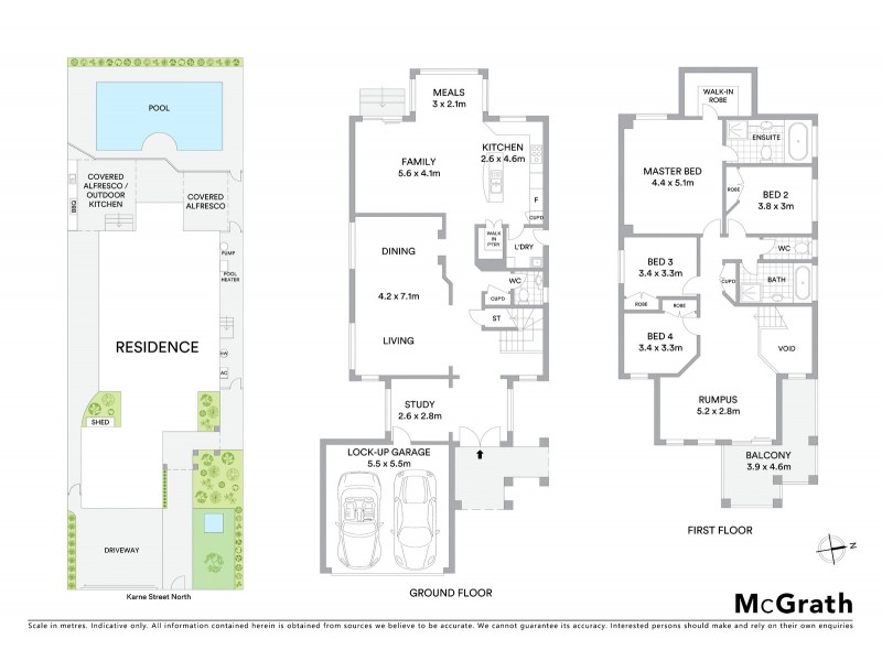 132 Karne Street North, Roselands NSW 2196 Floorplan